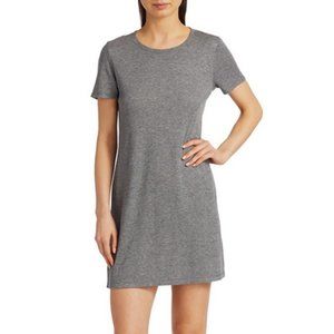 rag & bone Gray The Rib T-Shirt Mini Dress Size XS